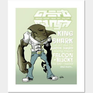 GhettoManga Weekly- Shark Week Posters and Art